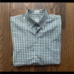 Peter Millar Medium Long Sleeve Multicolored Plaid Mens EUC